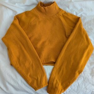 Cropped KOTN Orange Sweater